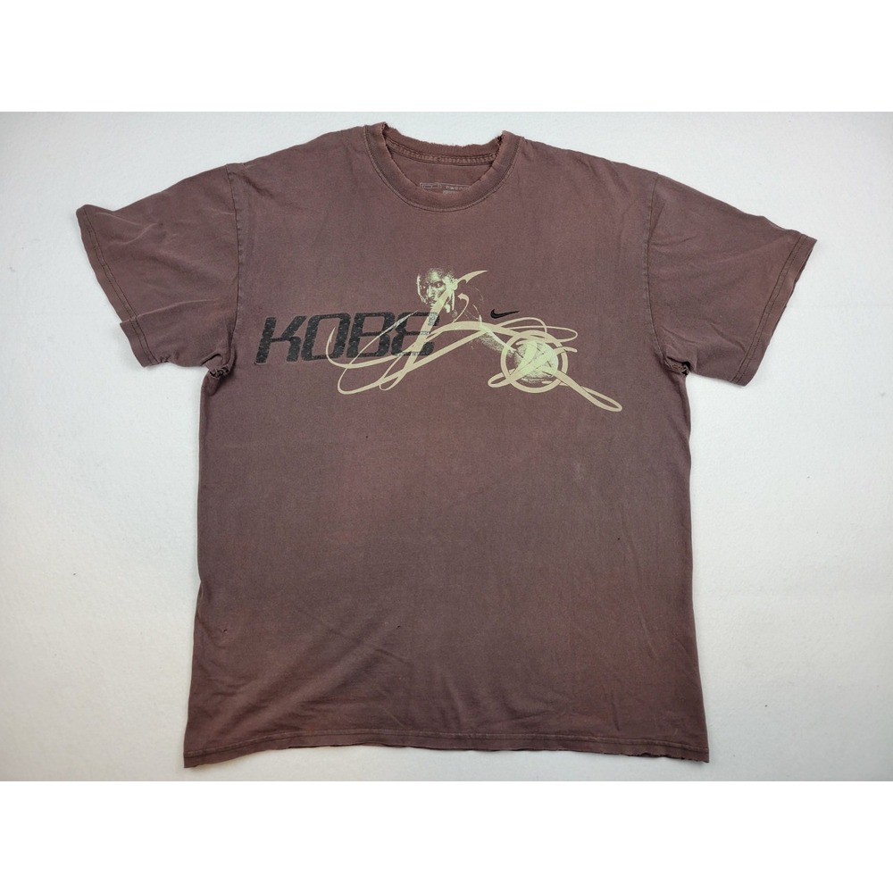 Thrashed Nike Kobe Bryant‎ Face Mamba Mentality Embroidered Logo Faded Mens L